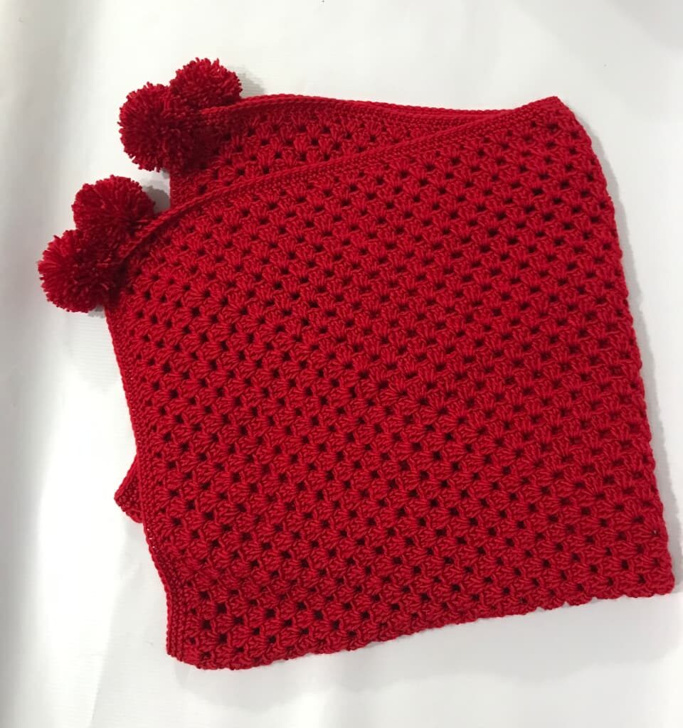WhatsApp Image 2026-04-17 at 11.02.18 AM (2) Handmade Red Crochet Baby Blanket