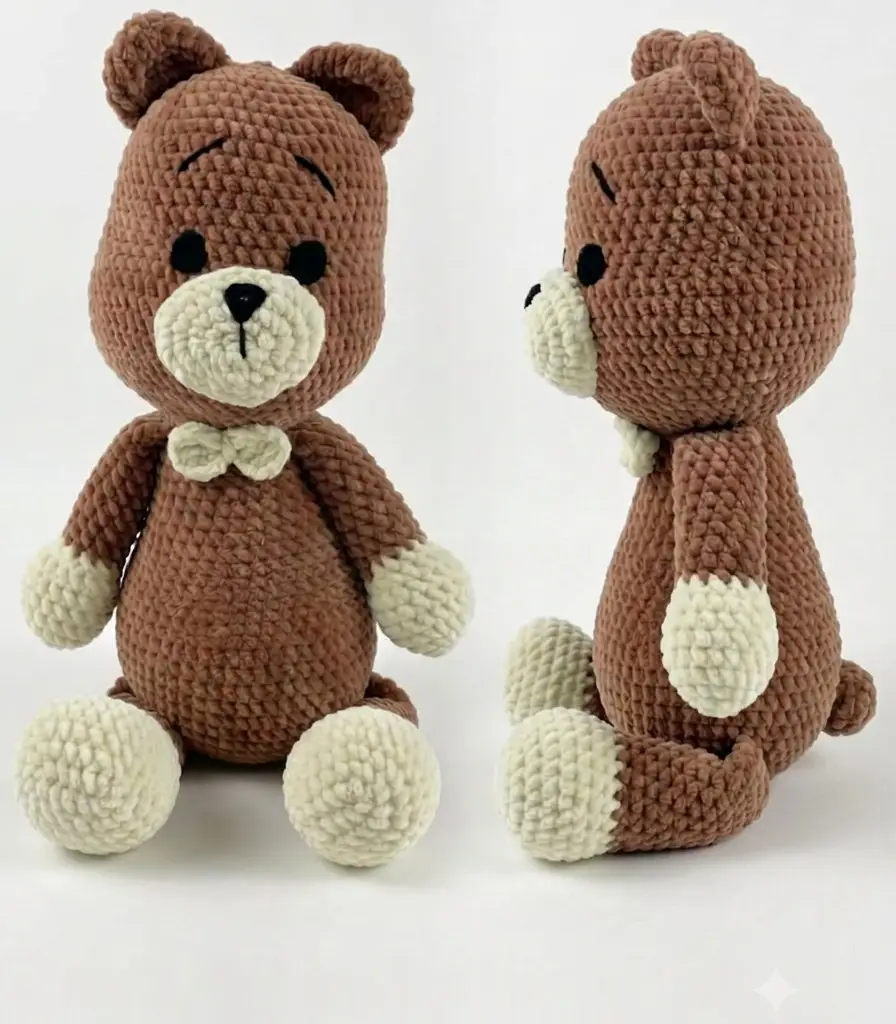 Large soft teddy bear
