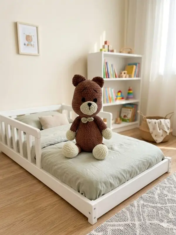 Large soft teddy bear