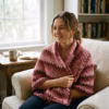 Triangular shaped grany scarf wide