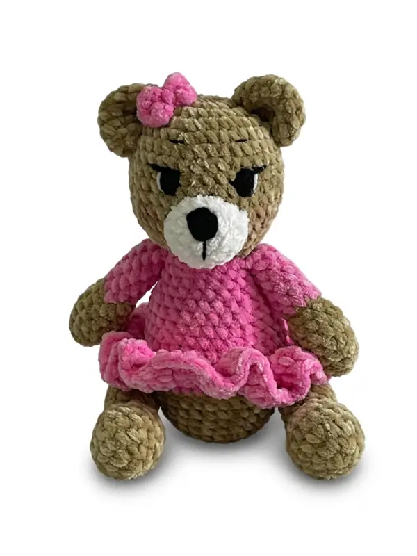 Soft Teddy Bear Girl