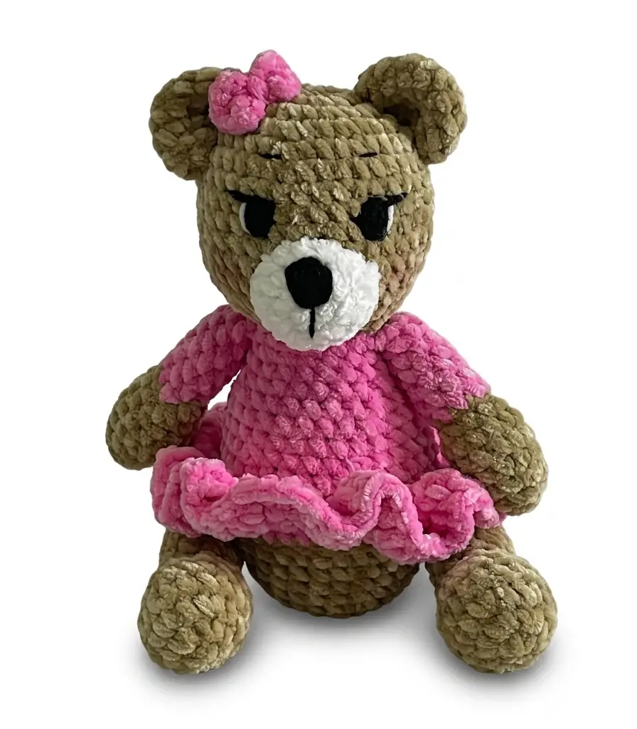 Soft Teddy Bear Girl