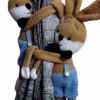 curtain holder bunny 2 pieces