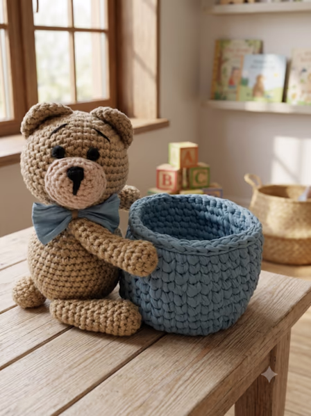 Gemini_Generated_Image_i68rs0i68rs0i68r_50% Teddy Bear With Crochet Basket