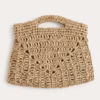 Raffia Clutch