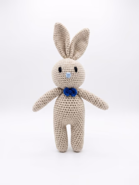 Beige boy bunny toy