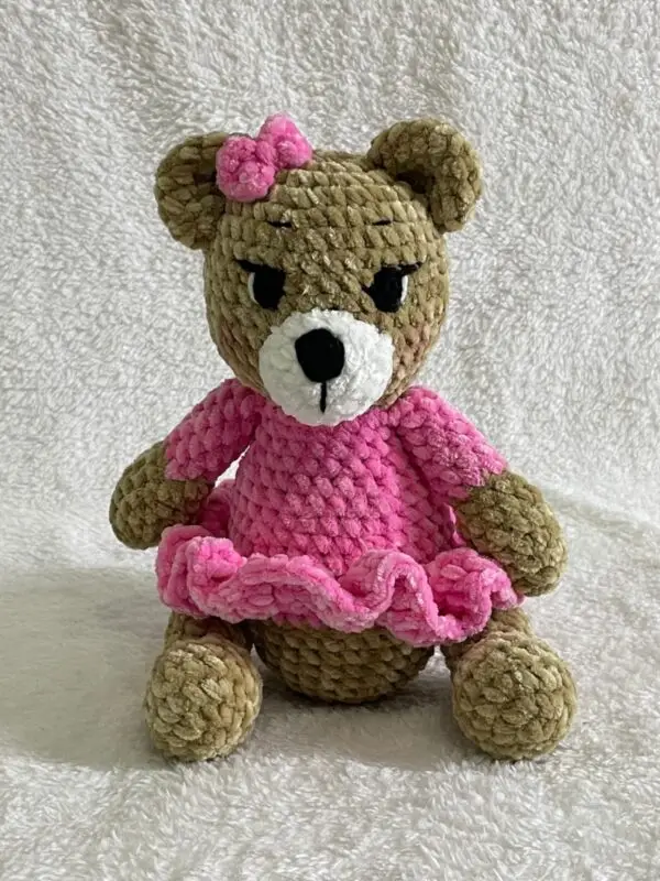 Soft Teddy Bear Girl