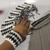 black & white palestine bracelet