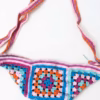 Vibrant Granny Square Crochet Fanny