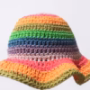 Colorful striped hat