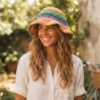 Colorful striped hat
