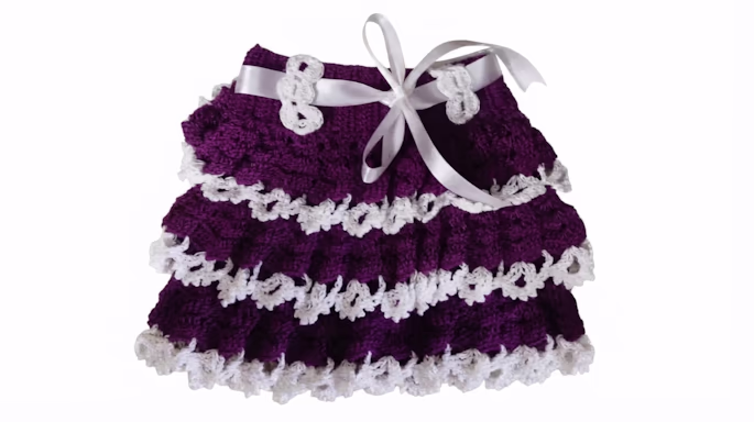 3 layered skirt