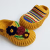 Sunny Yellow Artisanal Hand-Crocheted crocs